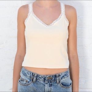 brandy melville lorene lace tank